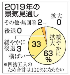 ２０１９日本経済の見通し