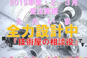 2020年2・3月の受注実績