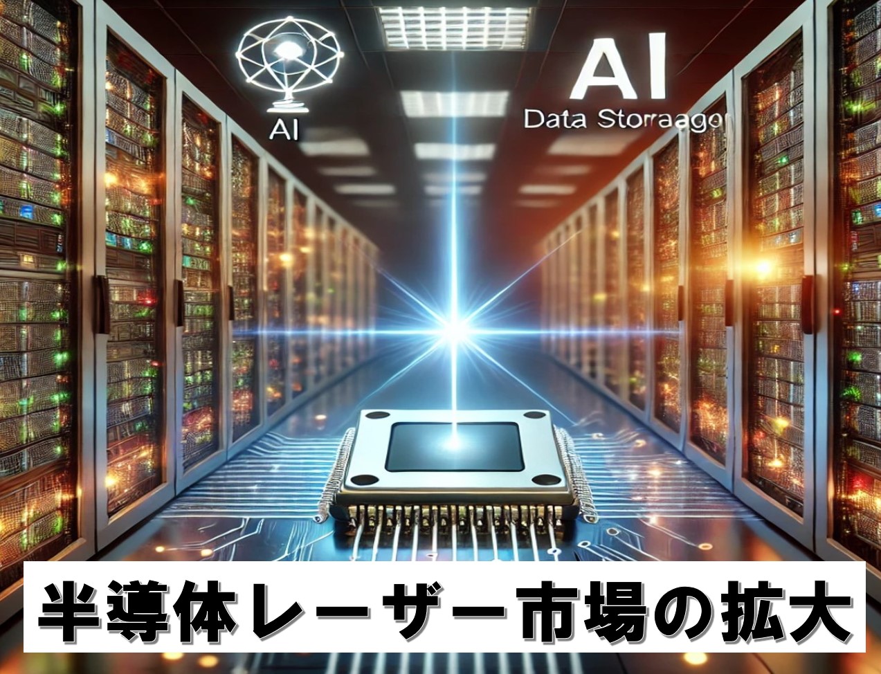 半導体レーザー市場の成長とデータセンターの役割」（1570号