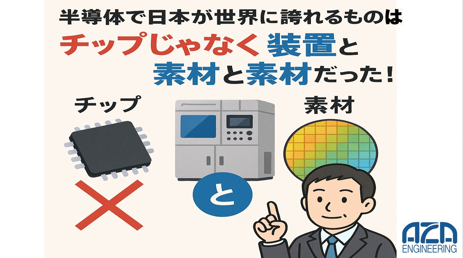 半導体で日本が世界に誇れる“装置”と“素材”！」（1728号