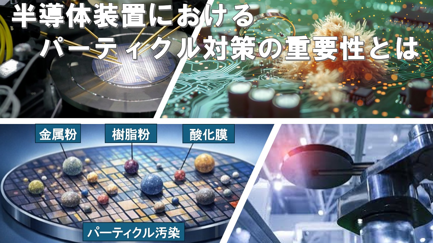 「半導体装置の品質を決める「パーティクル対策設計」(1922号) | 半導体デバイス装置/真空機器/機械設計等設計請負のAZAエンジニアリング株式会社